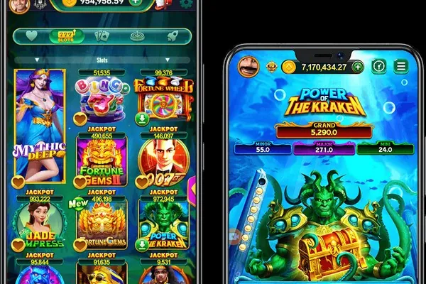 Hình ảnh điện thoại di động và máy tính bảng hiển thị ứng dụng 6ff Game
