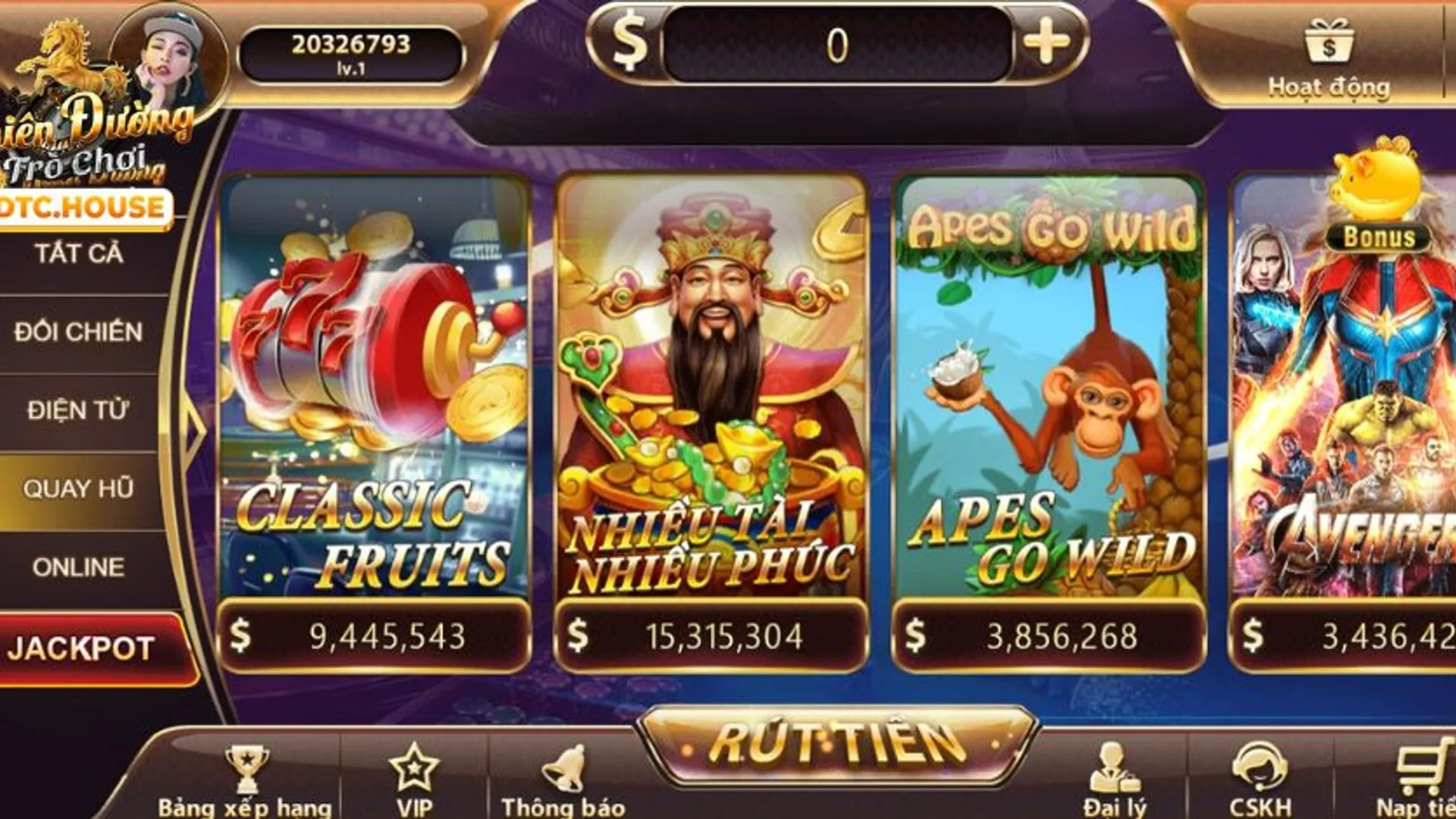 Hướng dẫn chơi Slot game 6ff