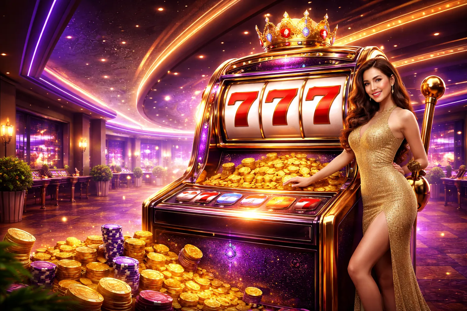 Hình ảnh chính của trò chơi nổ hũ 6ff game với giao diện sống động
