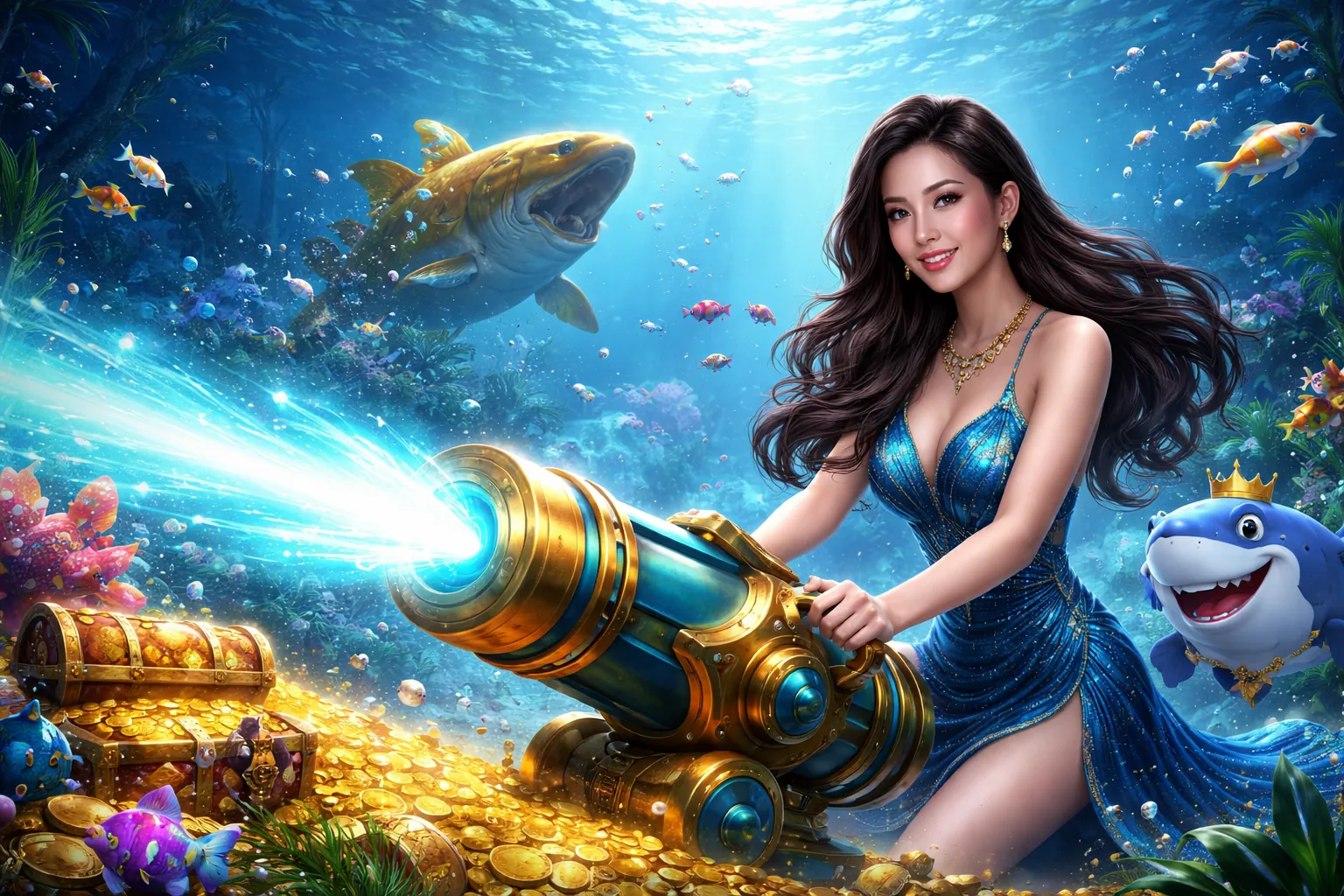 Hình ảnh chính trò chơi 6ff Bắn Cá sống động